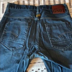Dark blue g star jeans